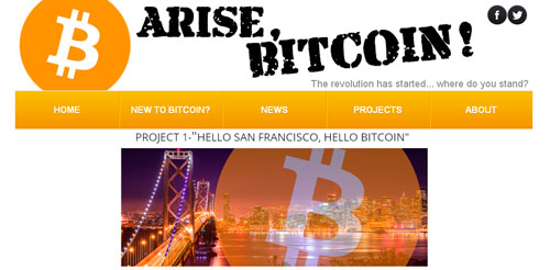 Cryptoff.net: Масштабная реклама Bitcoin в Сан Франциско